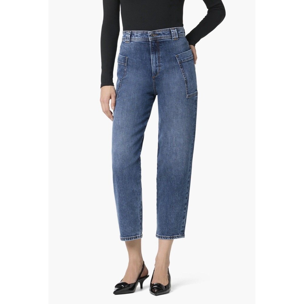 Joes Jeans Women Barrel Leg Esteem Jeans High Rise Vintage Wash Size 30